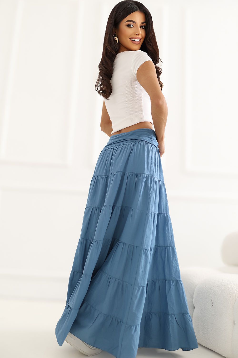 Long skirt model 229475 Italy Moda
