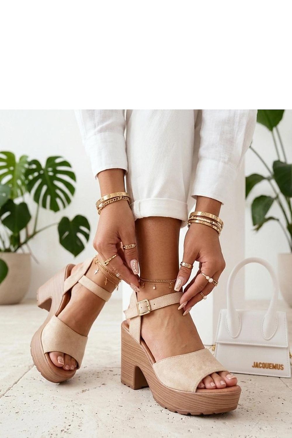 Heel sandals model 229780 Solea