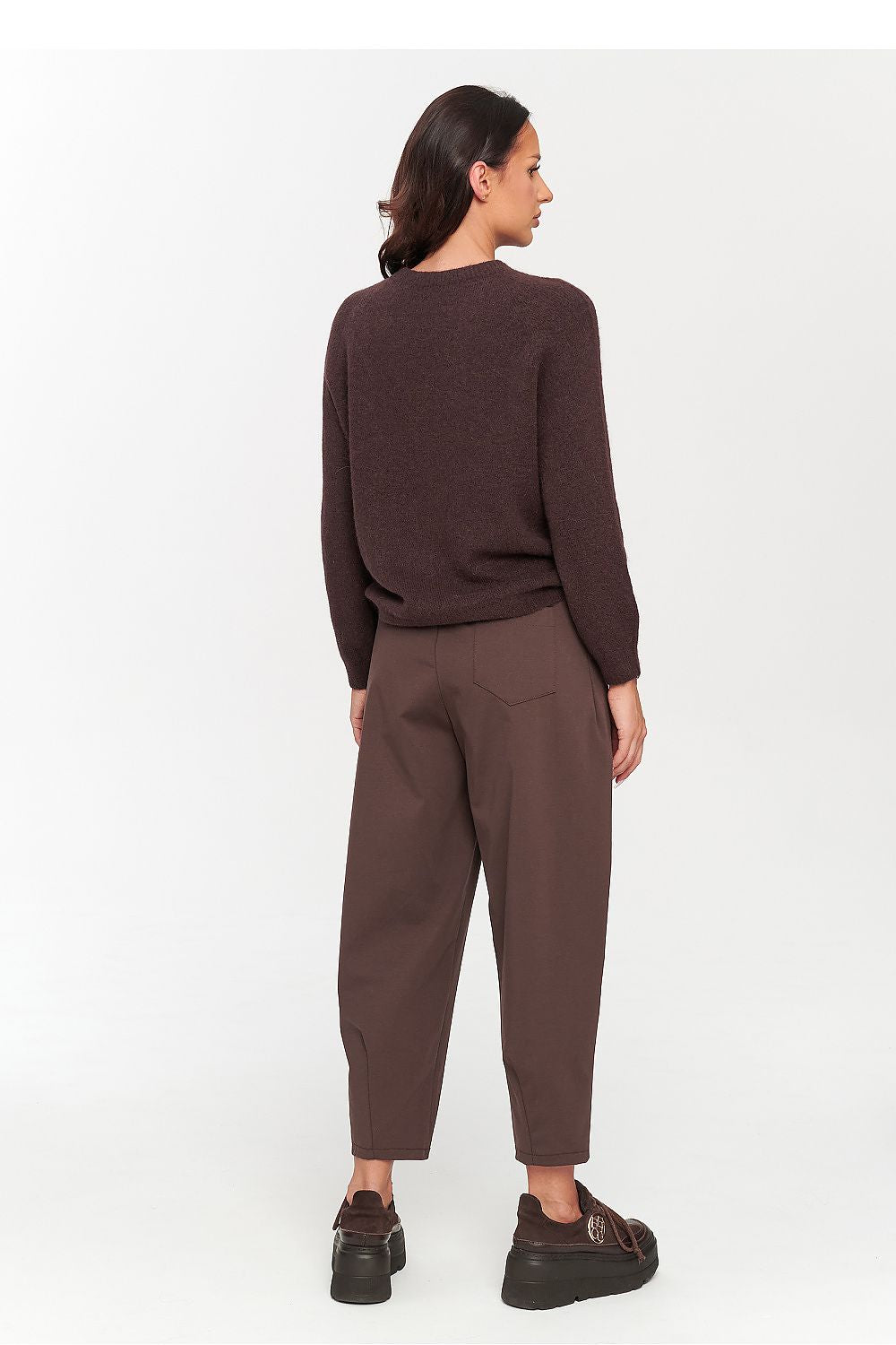 Jumper model 230857 Makadamia