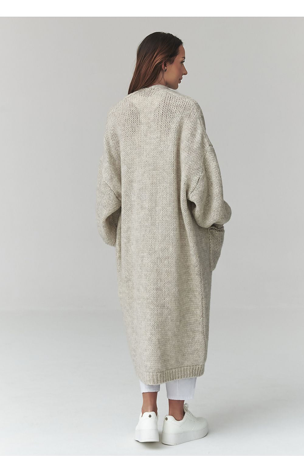 Cardigan model 231017 Makadamia