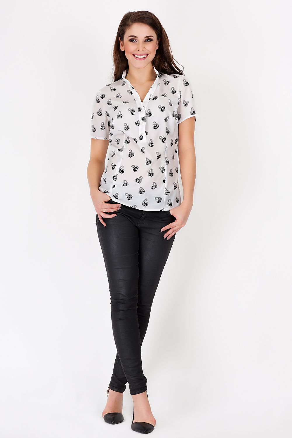 Blouse model 40877 awama