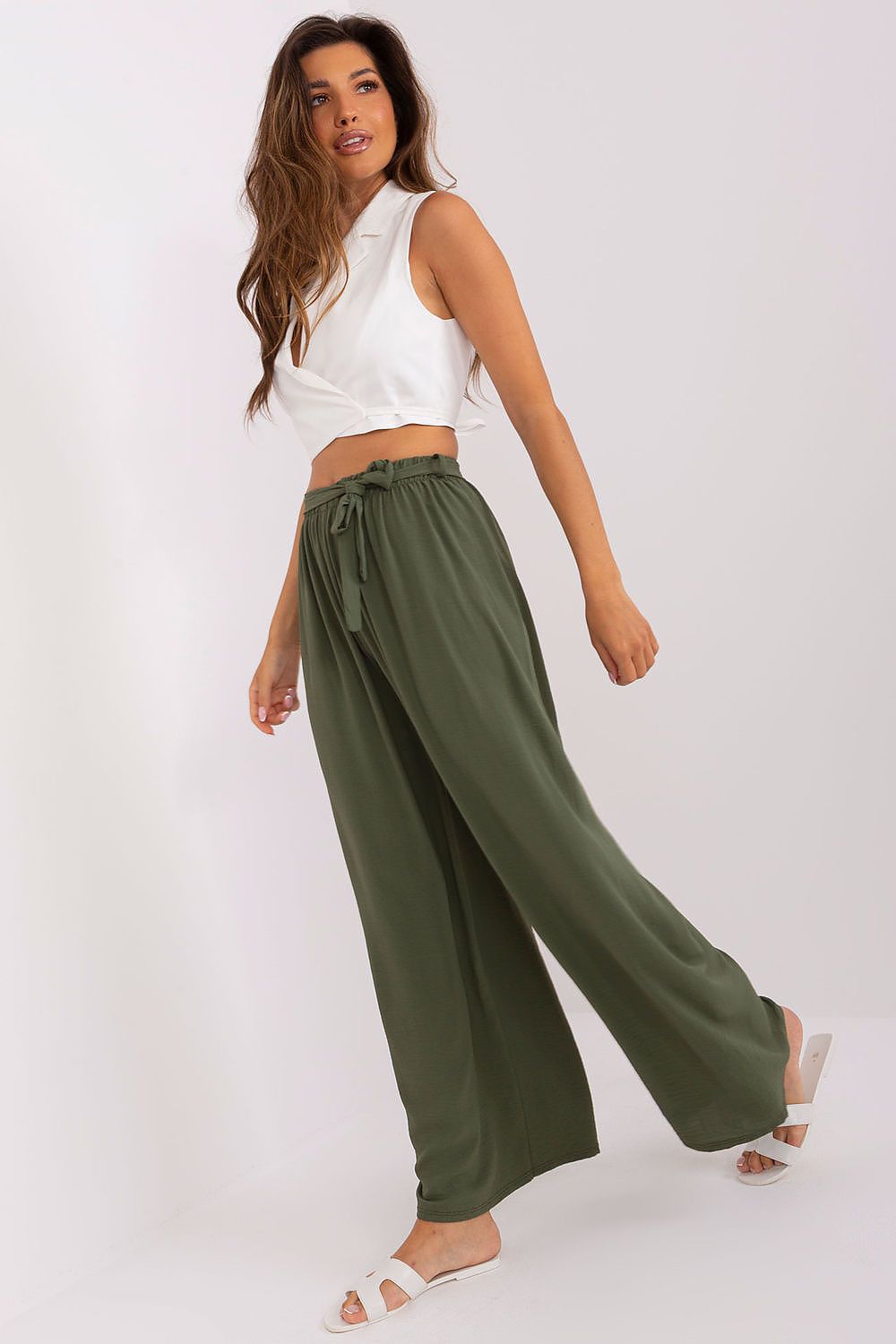 Women trousers model 183459 Och Bella