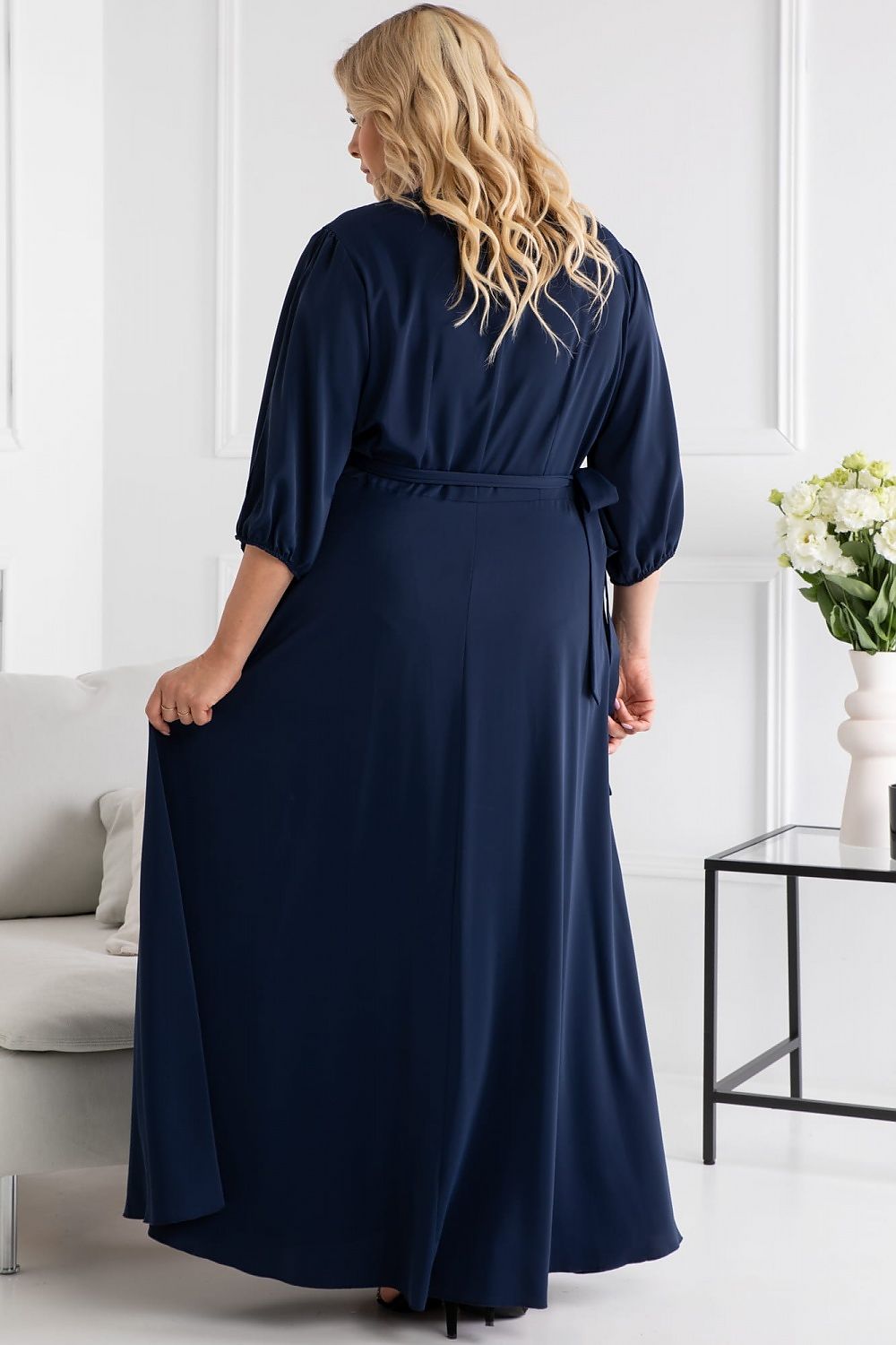 Plus size dress model 168942 Karko