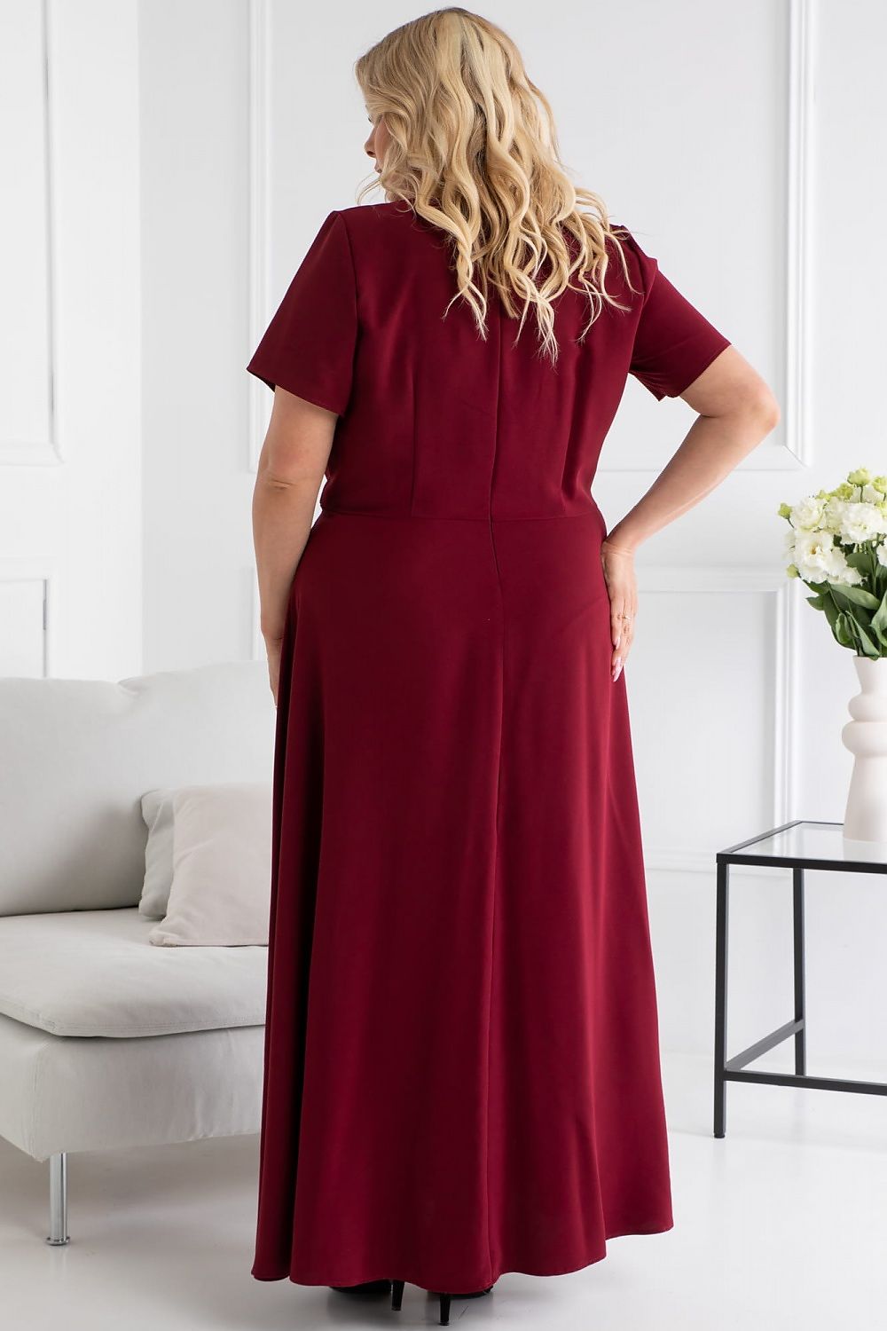 Plus size dress model 168949 Karko