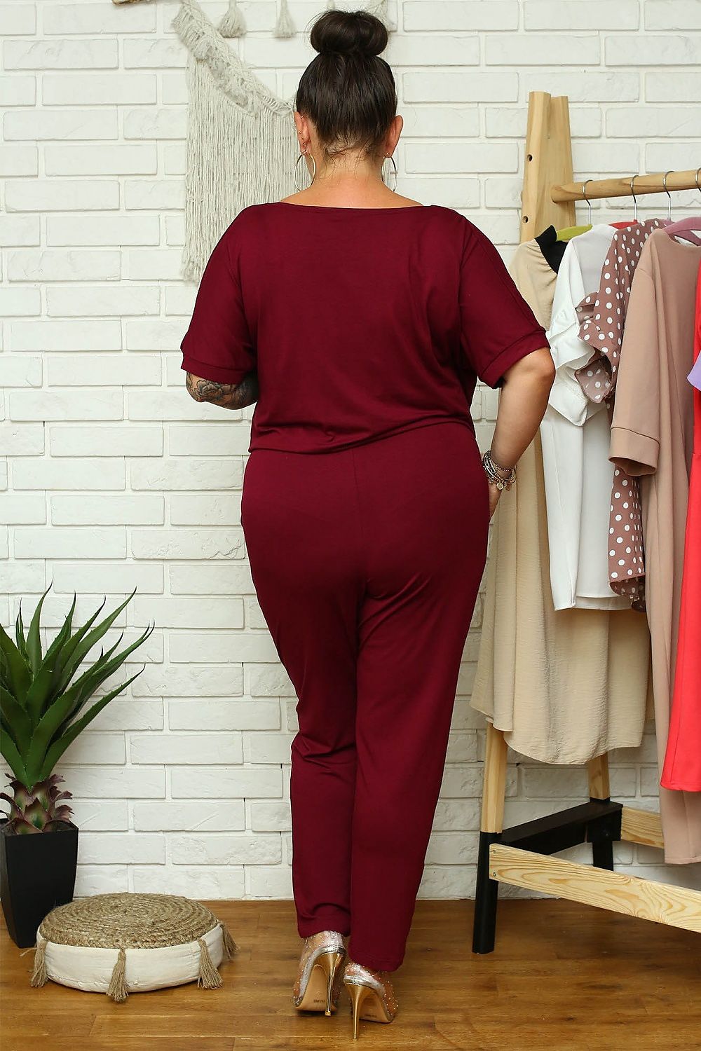 Suit plus size model 169204 Karko