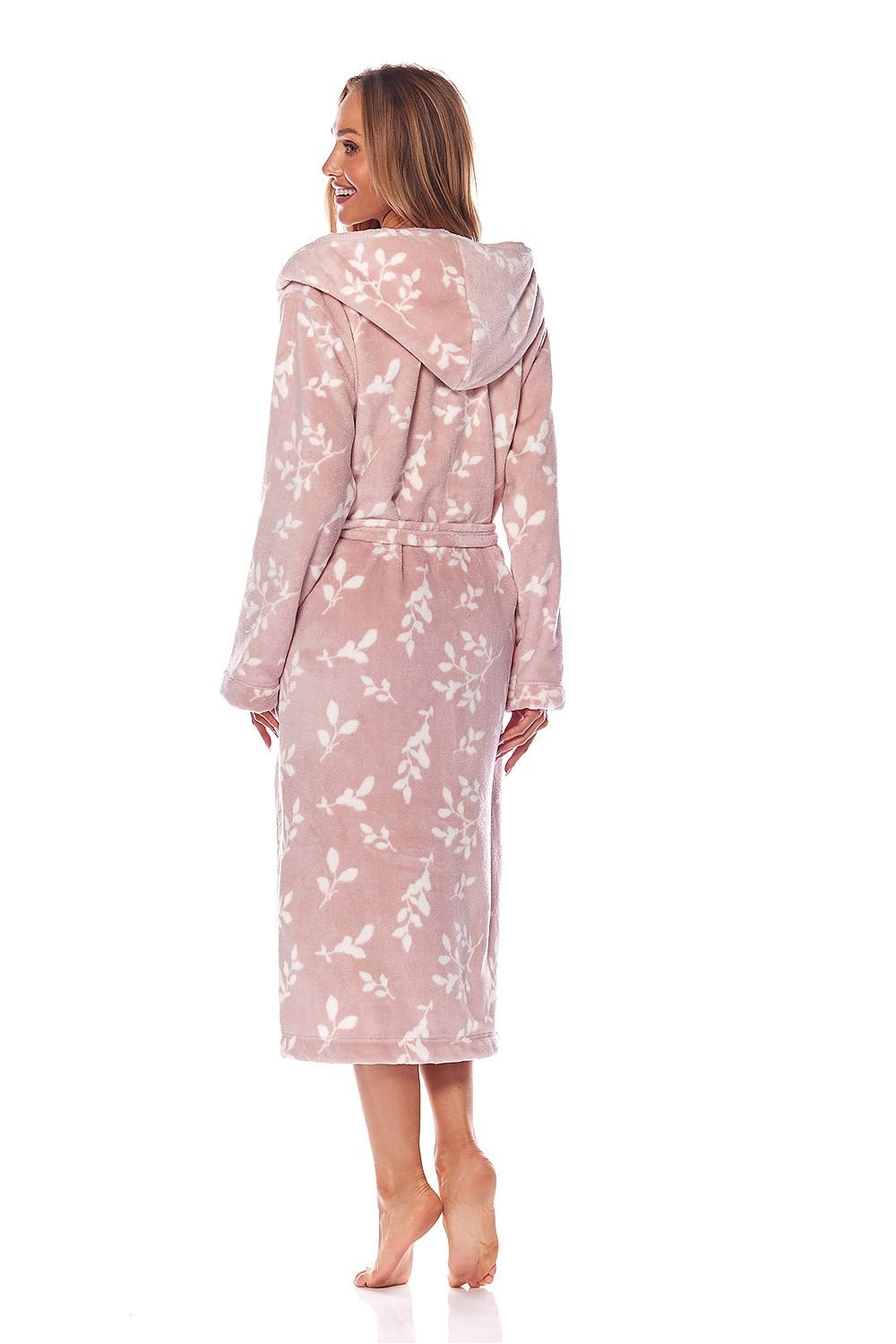 Long bathrobe model 172753 L&L collection