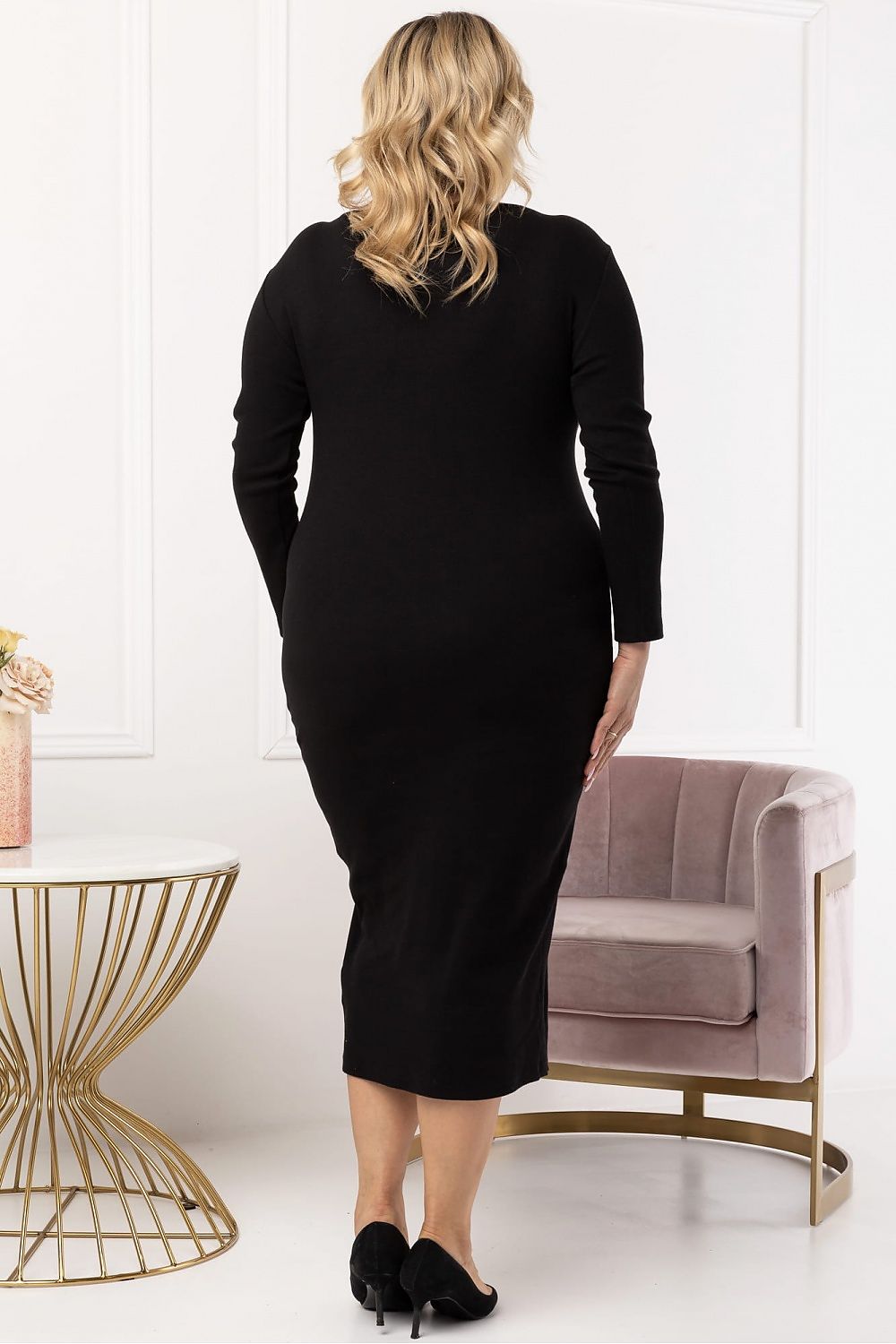 Plus size dress model 176531 Karko