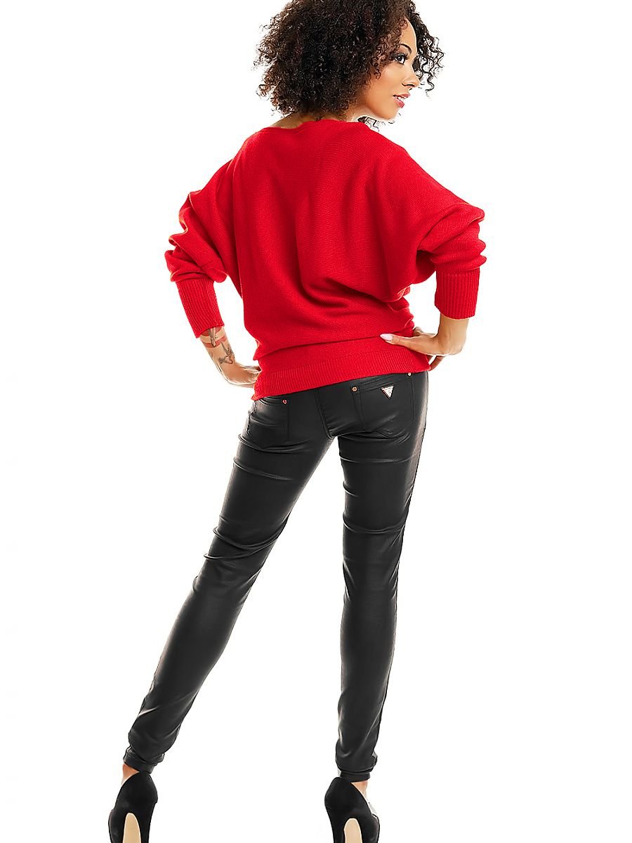 Bat style blouse model 84279 PeeKaBoo