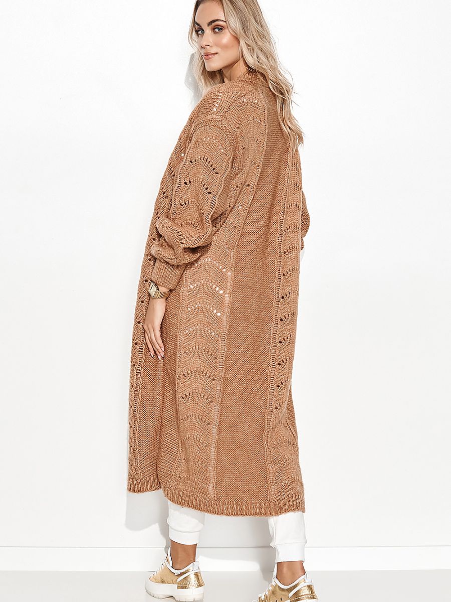 Cardigan model 162644 Makadamia
