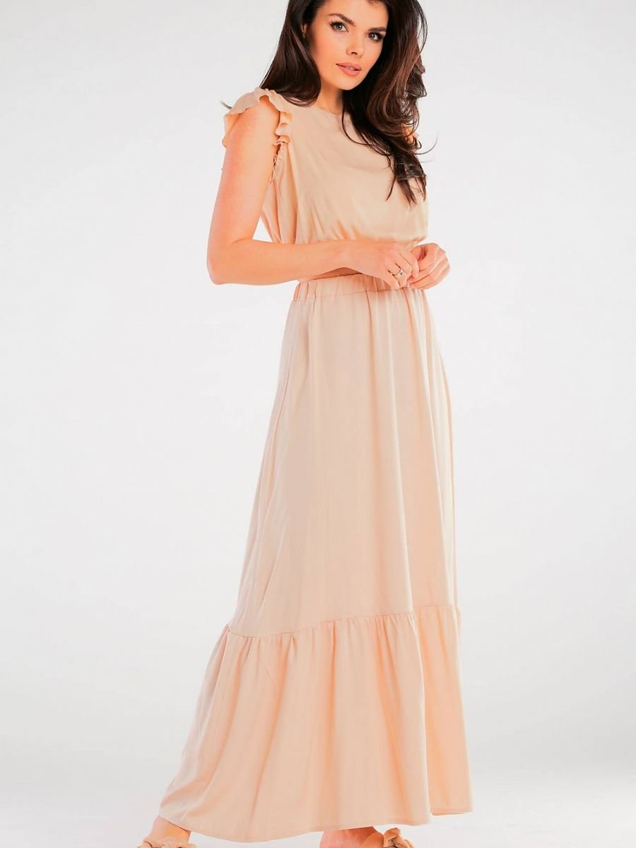 Long skirt model 166798 awama