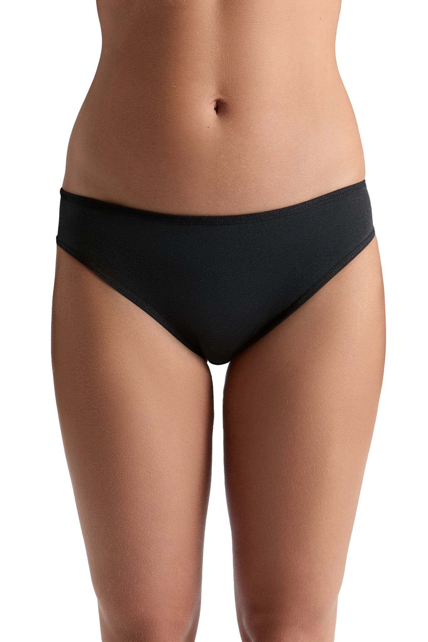 1151-01 | Damen Slip Klassische - Schwarz