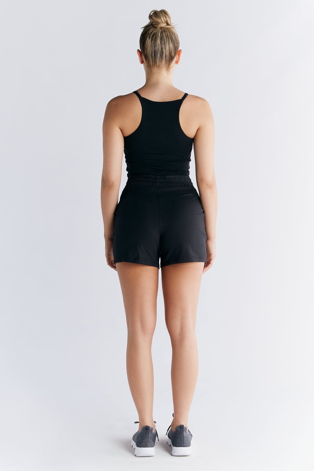 1217-021 | Crop-Top - Schwarz