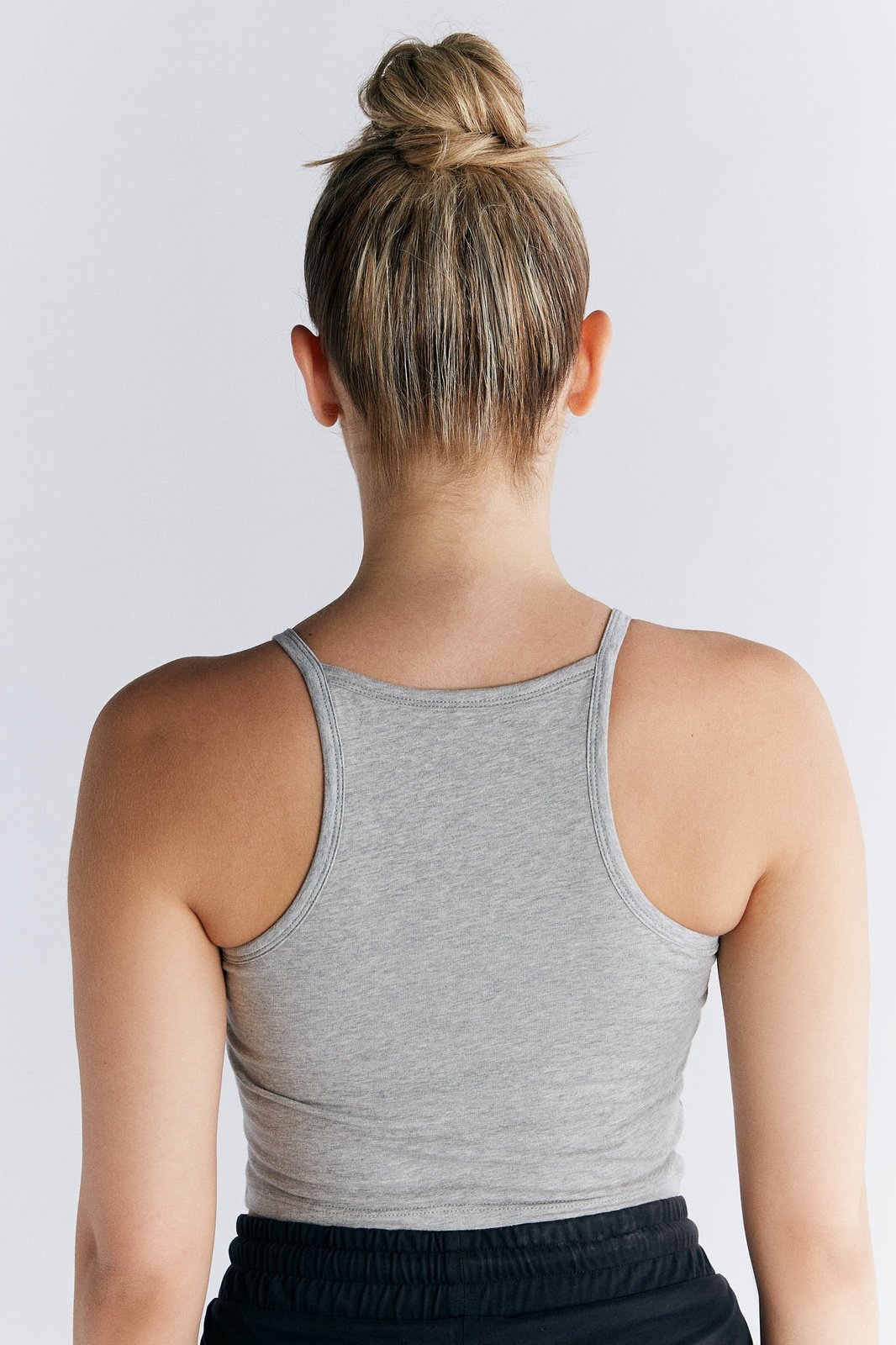 1217-047 | Crop-Top - Grau