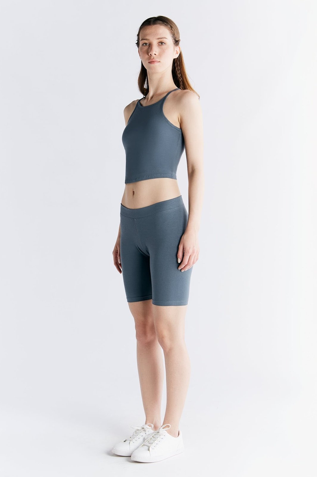 1217-068 | Crop-Top - Dunklerschiefer