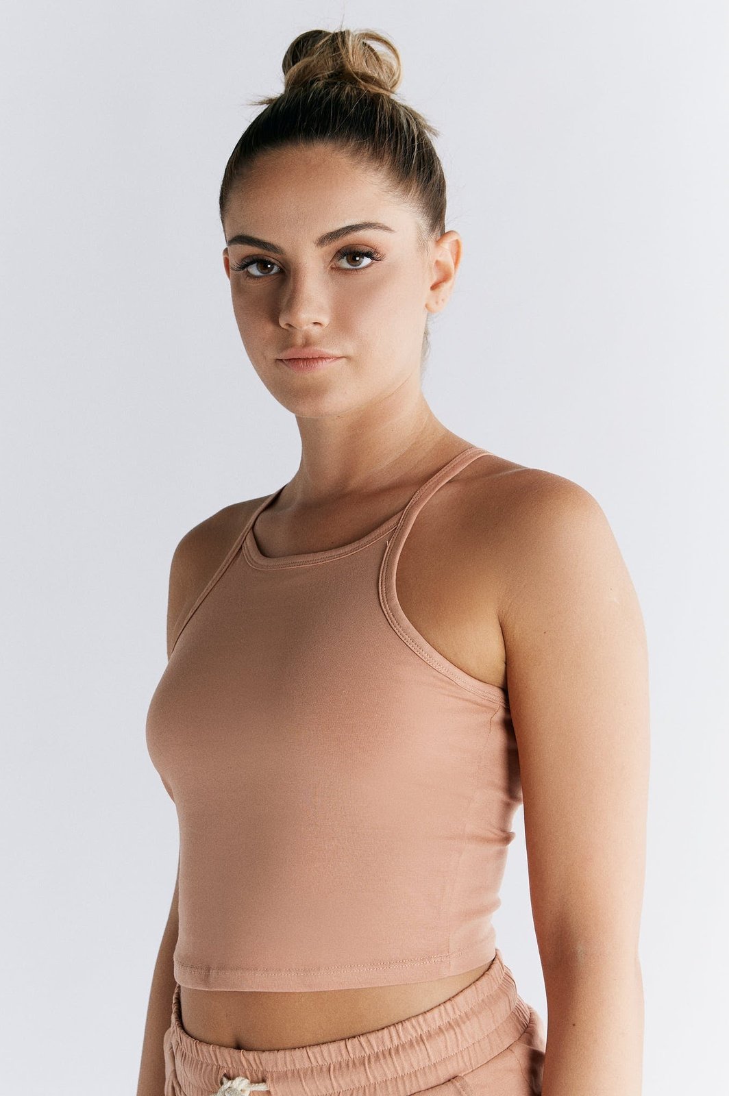 1217-070 | Crop-Top - Café Crema