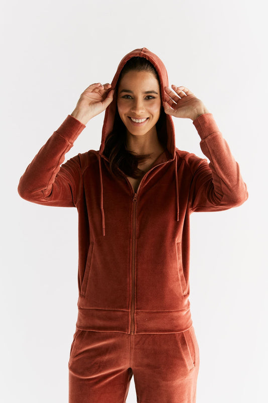 1271-043 | Damen Nickykapuzenjacke - Tabasco