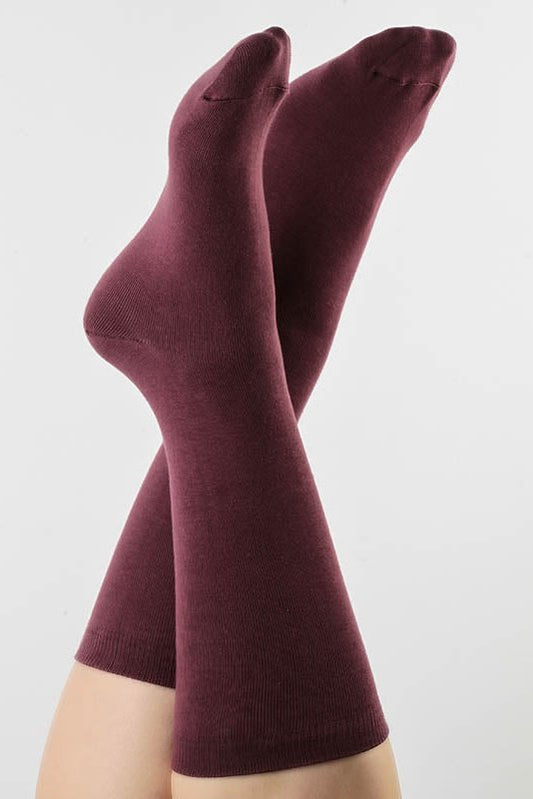 1305 | Unisex Socken - Bordeaux