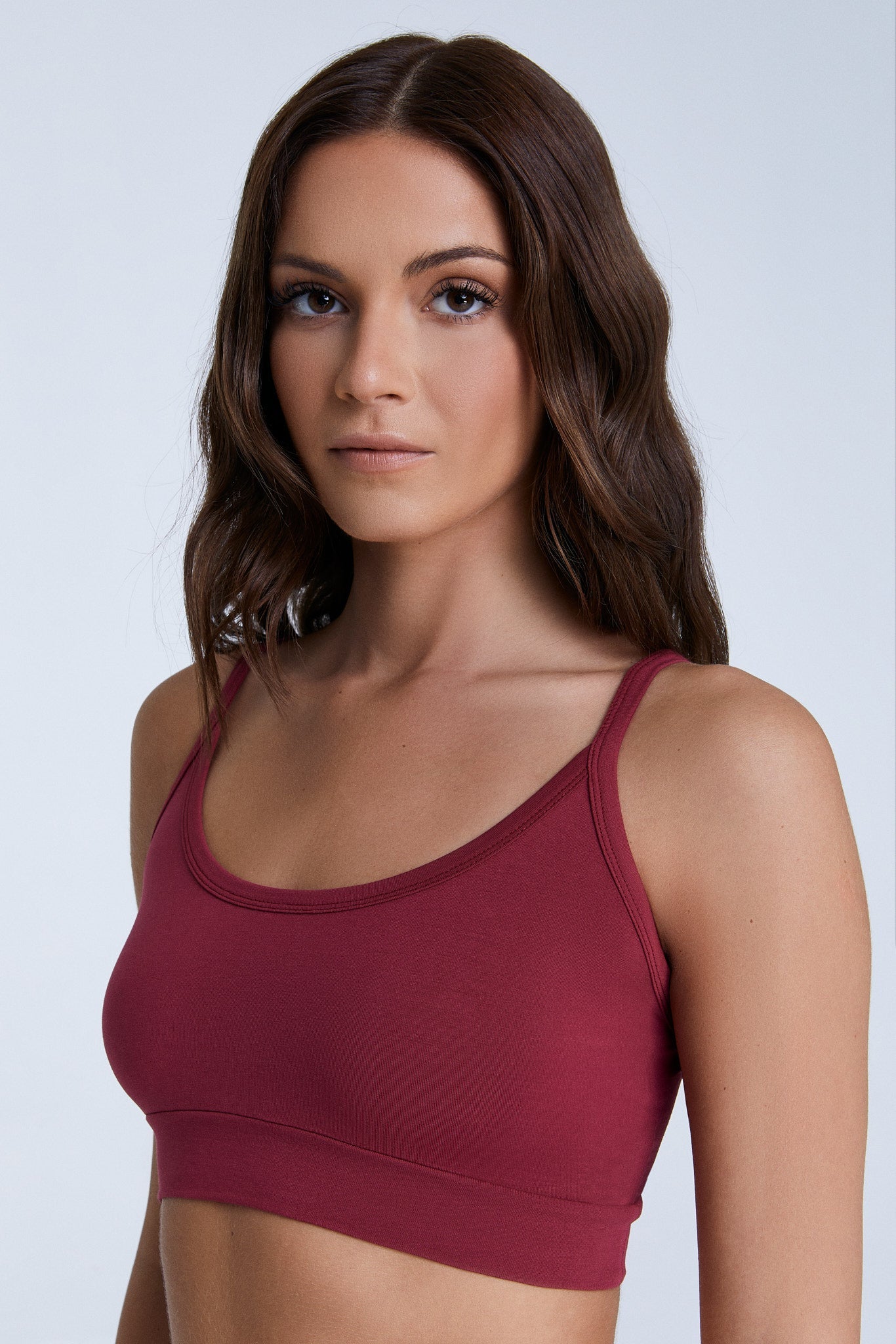 1511-079 | Damen Bustier - Tibetrot