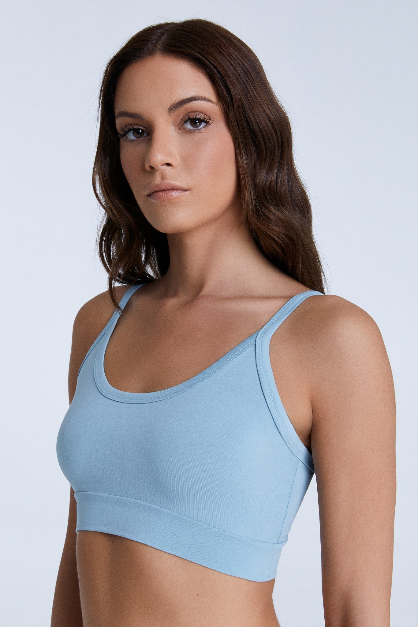 1511-085 | Damen Bustier - Graublau