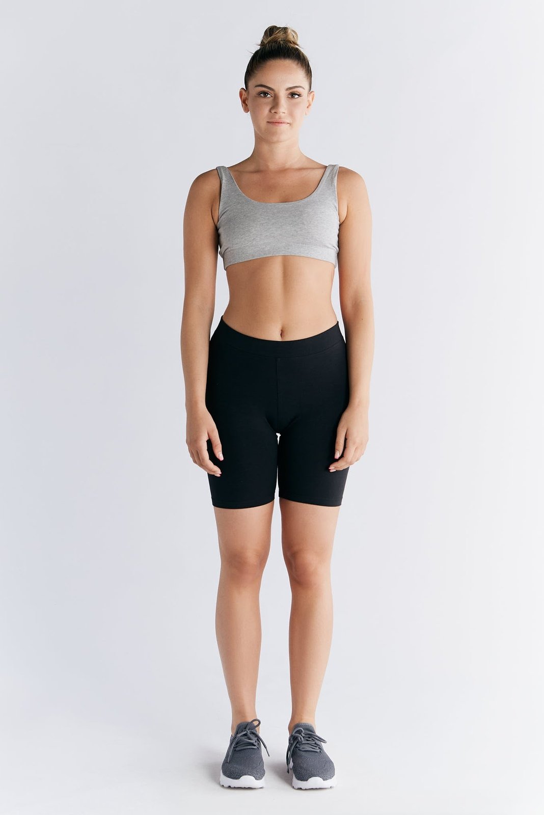 1514-047 | Damen Gepolstertes Bustier - Grau