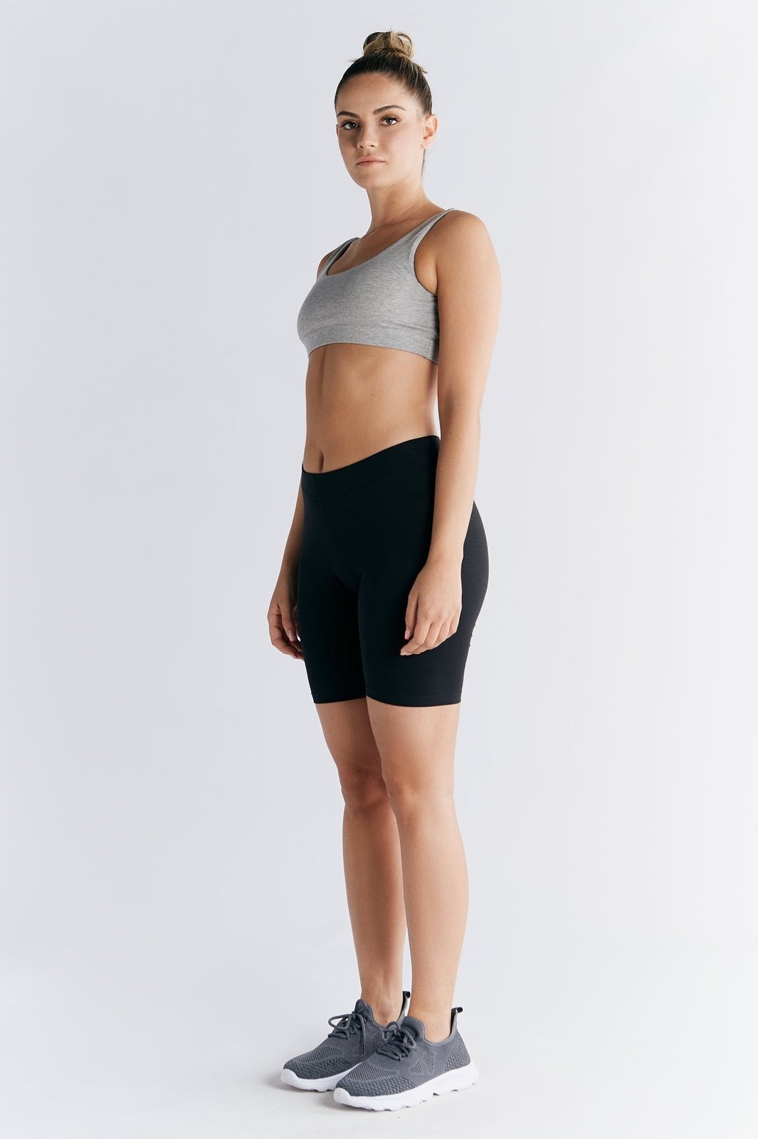 1514-047 | Damen Gepolstertes Bustier - Grau