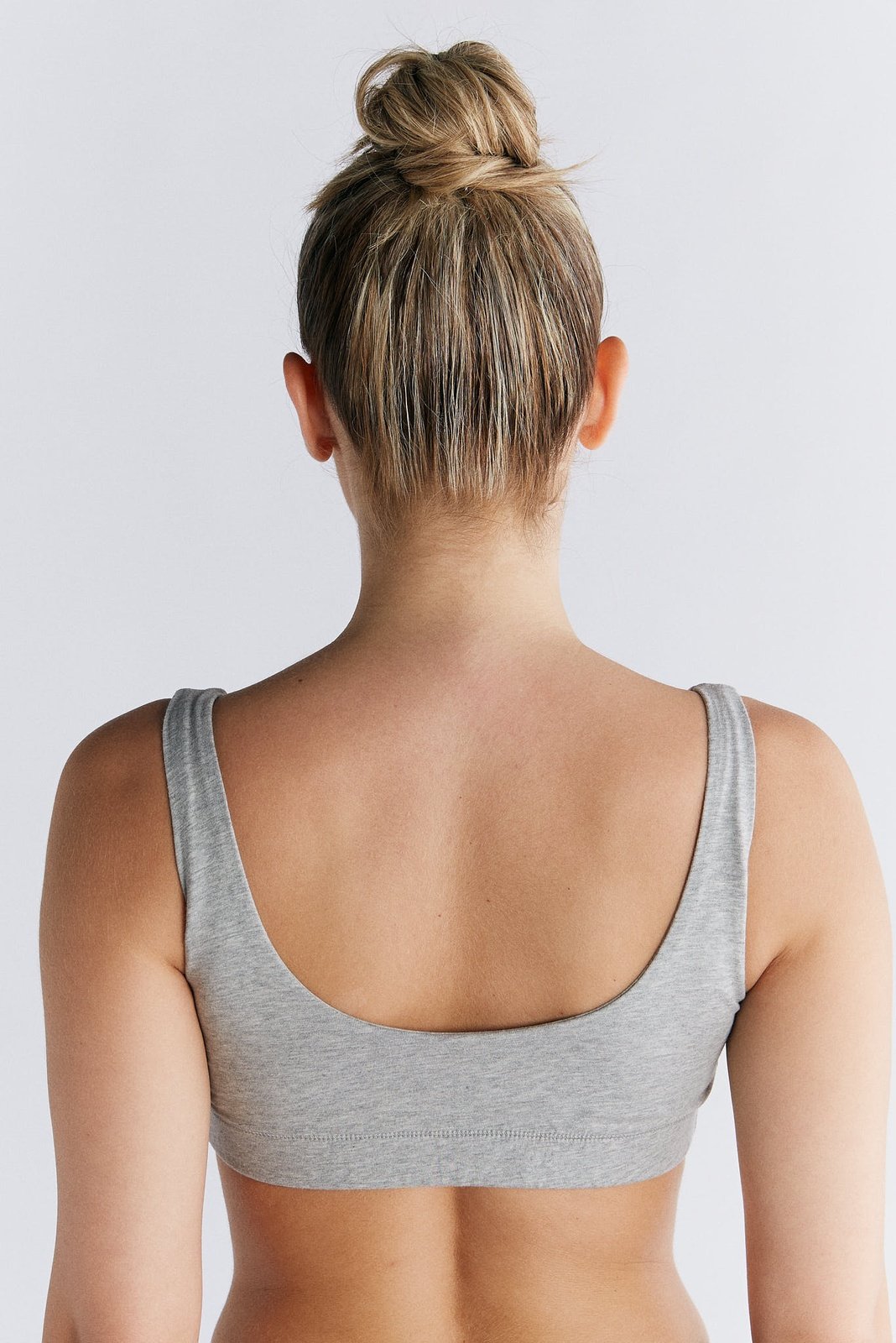 1514-047 | Damen Gepolstertes Bustier - Grau