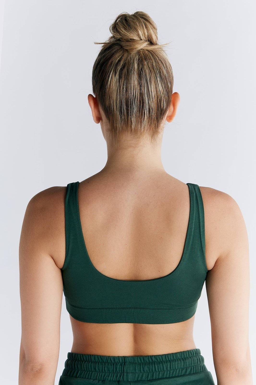 1514-067 | Damen Gepolstertes Bustier - Tannennadel