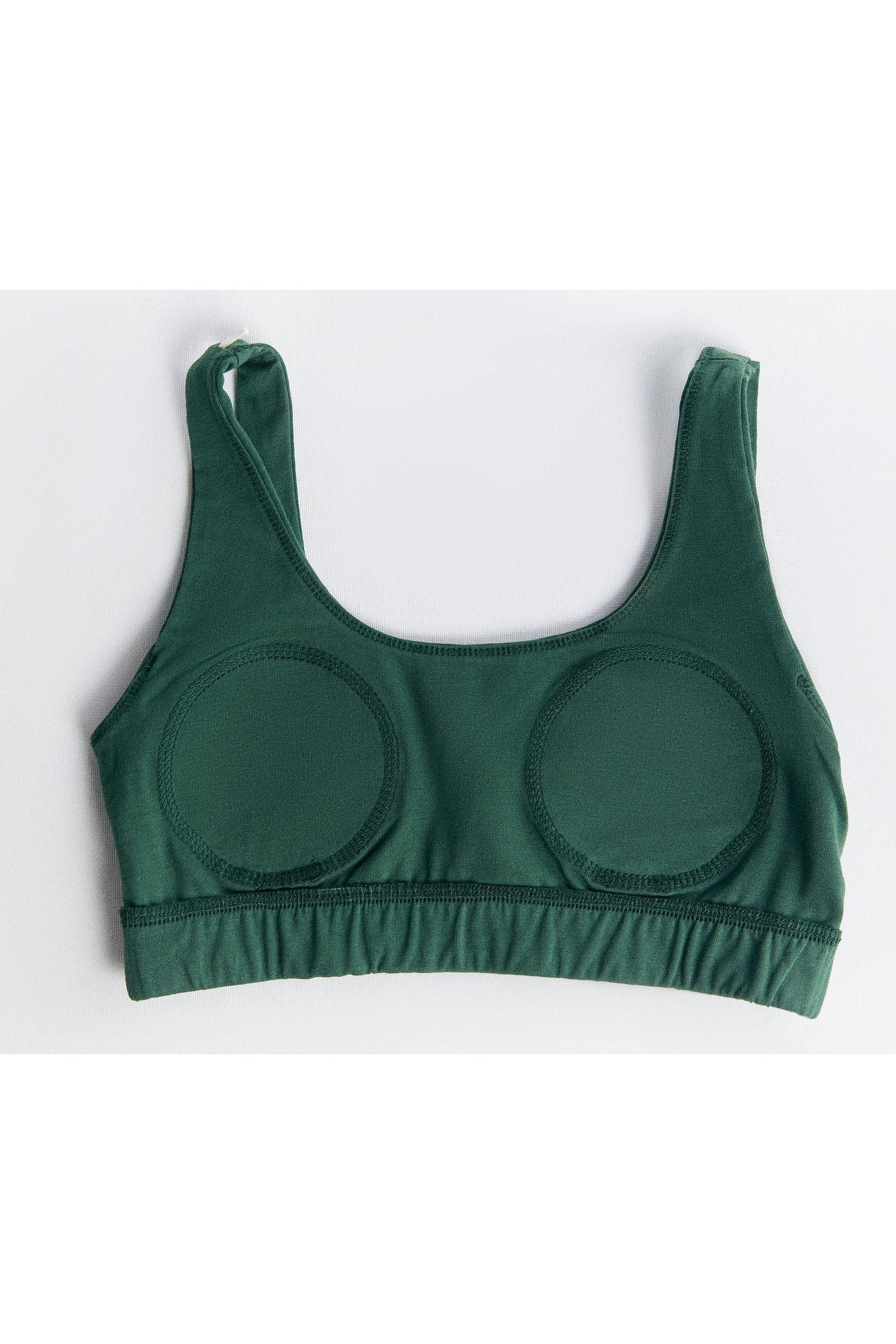 1514-067 | Damen Gepolstertes Bustier - Tannennadel