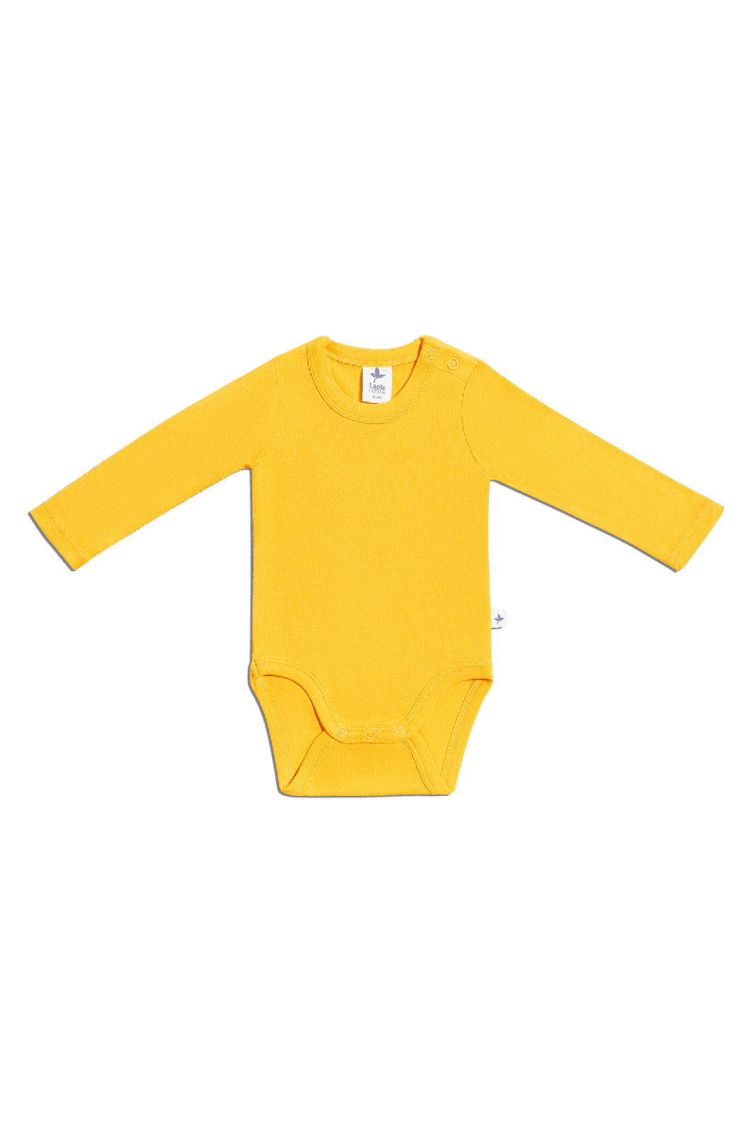 2005SG | Baby Langarmbody - Sonnengelb