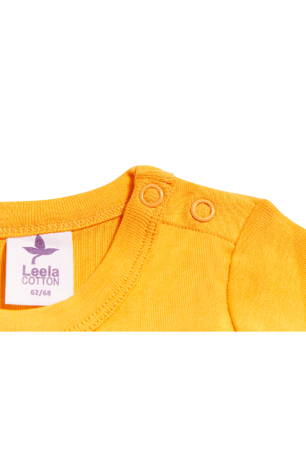 2005SG | Baby Langarmbody - Sonnengelb