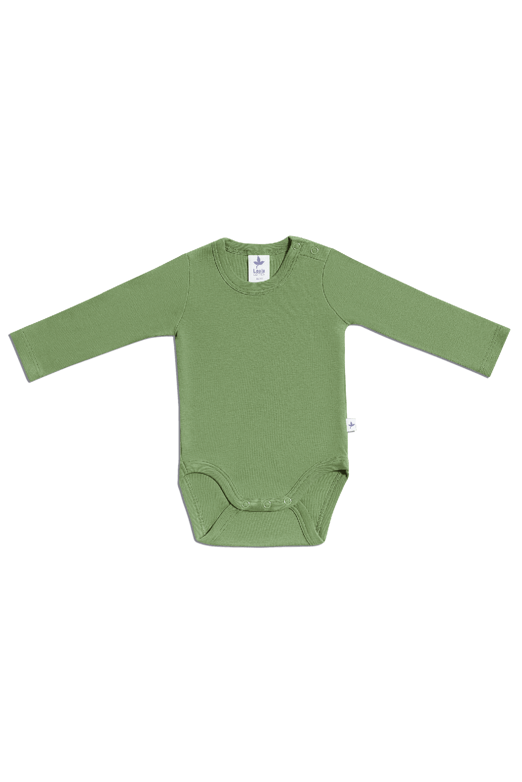 2005WG | Baby Langarmbody - Waldgrün