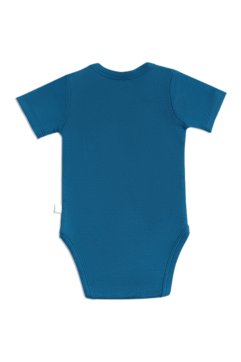 2006DB | Baby Kurzarmbody - Donaublau