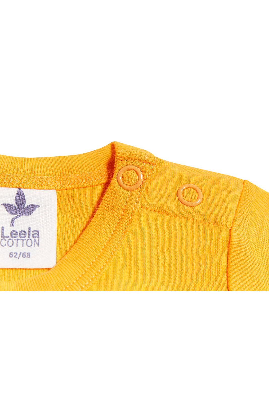 2006SG | Baby Kurzarmbody - Sonnengelb