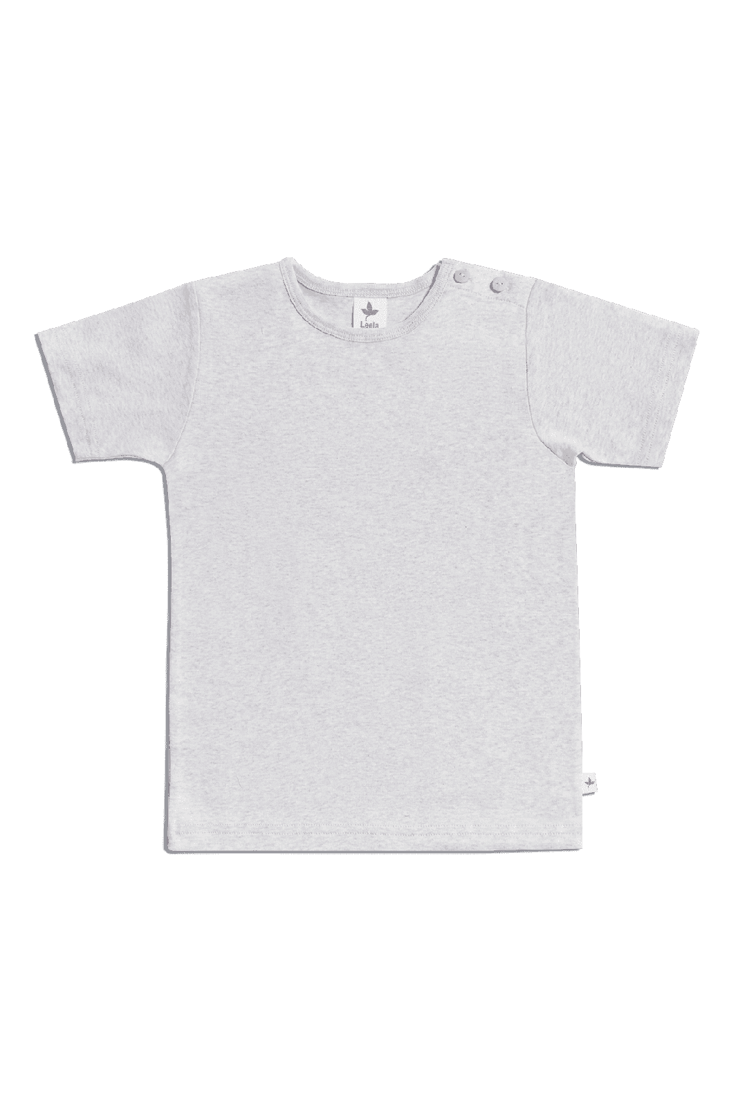 2010GM | Kinder Basic Kurzarmshirt - Grau