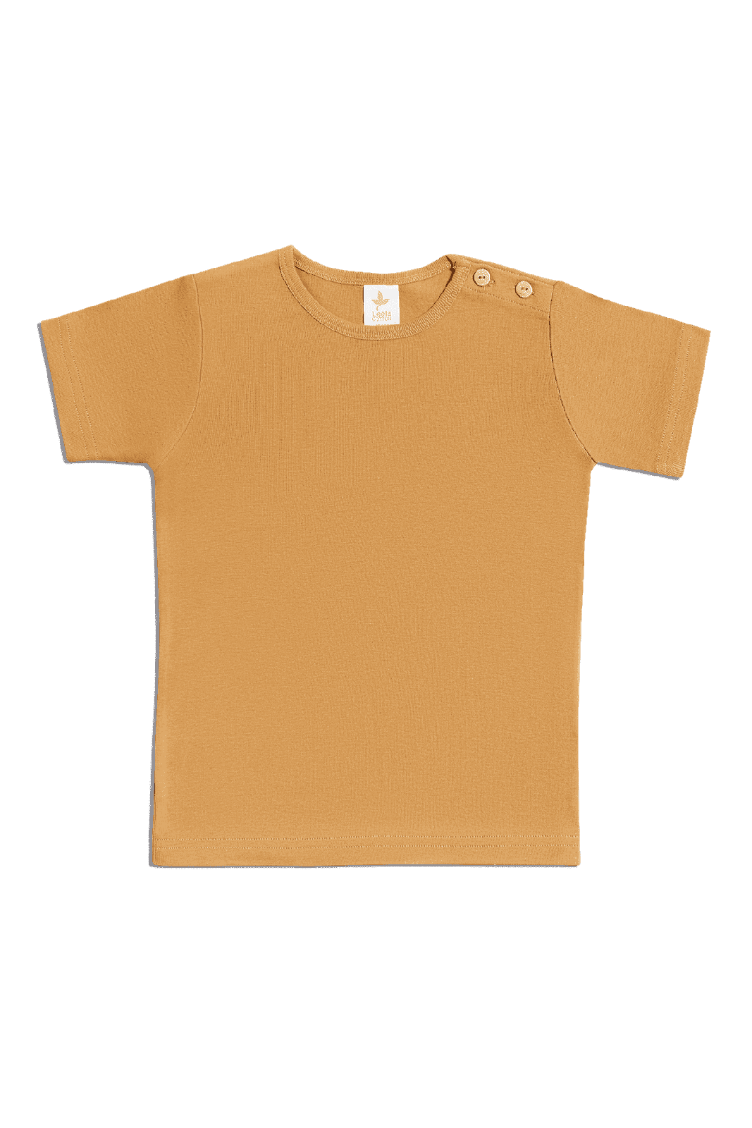 2010IN | Kinder Basic Kurzarmshirt - Ingwer
