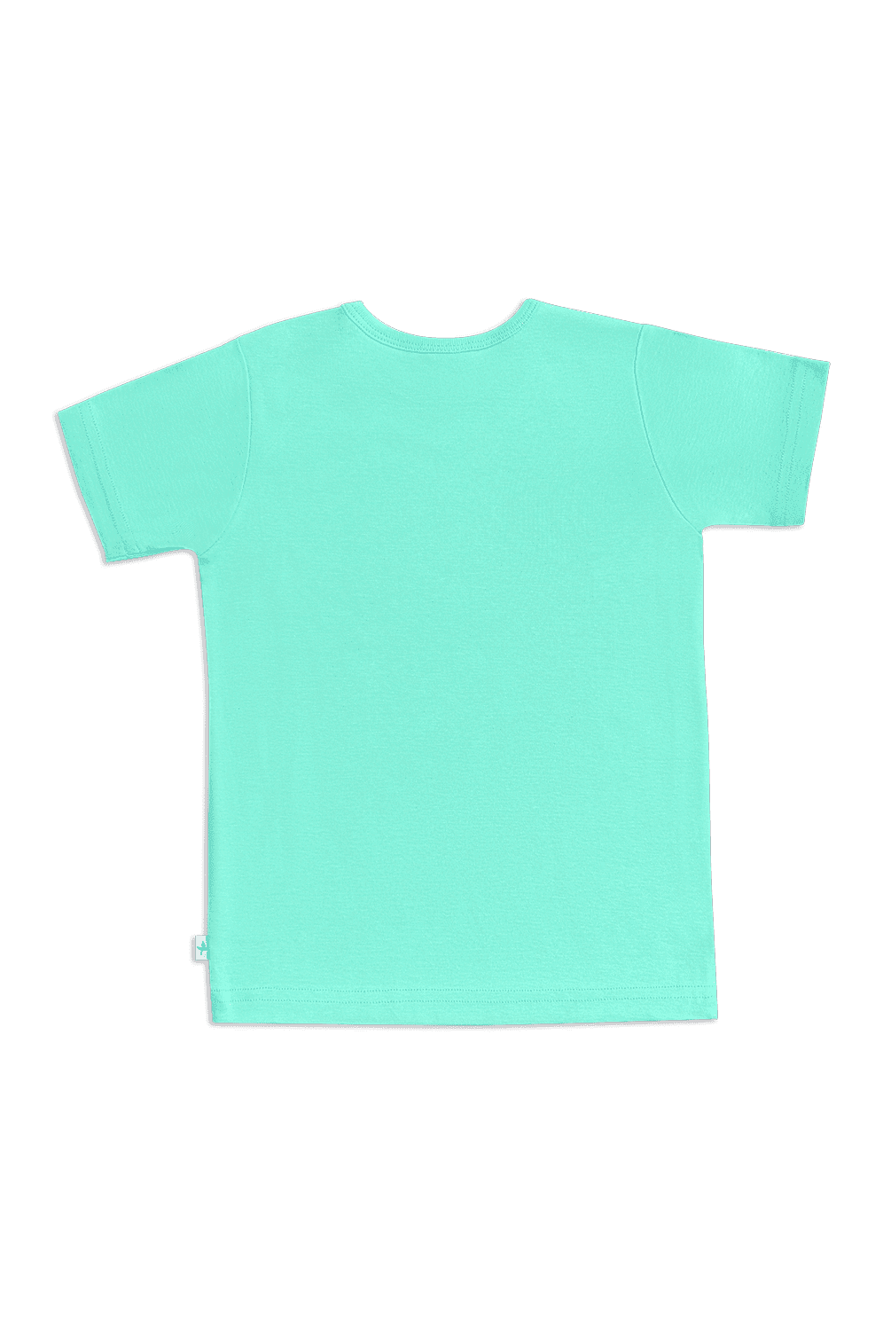 2010T | Kinder Basic Kurzarmshirt - Türkis