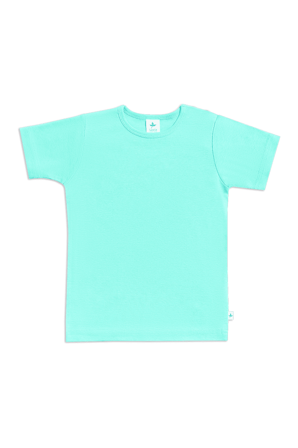 2010T | Kinder Basic Kurzarmshirt - Türkis