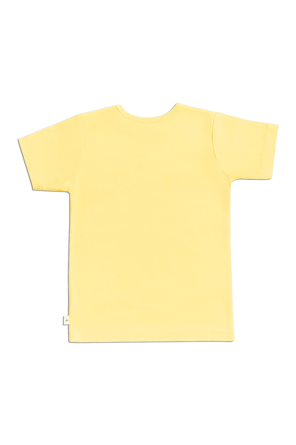 2010ZG | Kinder Basic Kurzarmshirt - Zitronengelb