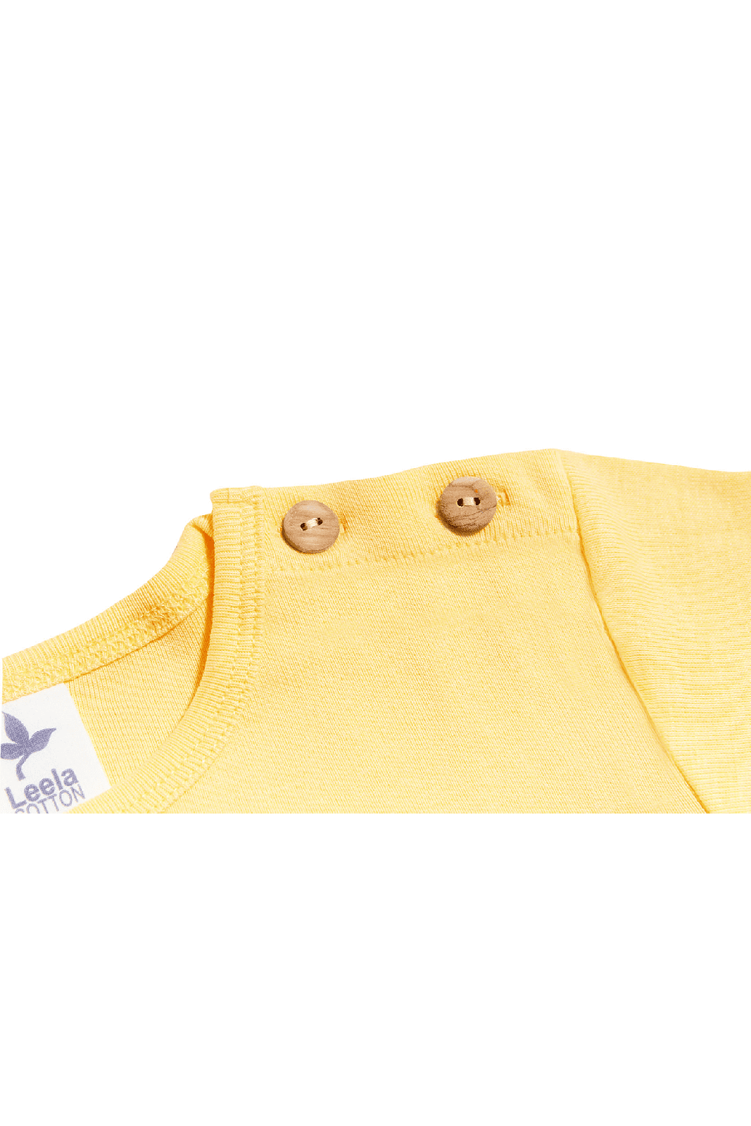 2010ZG | Kinder Basic Kurzarmshirt - Zitronengelb