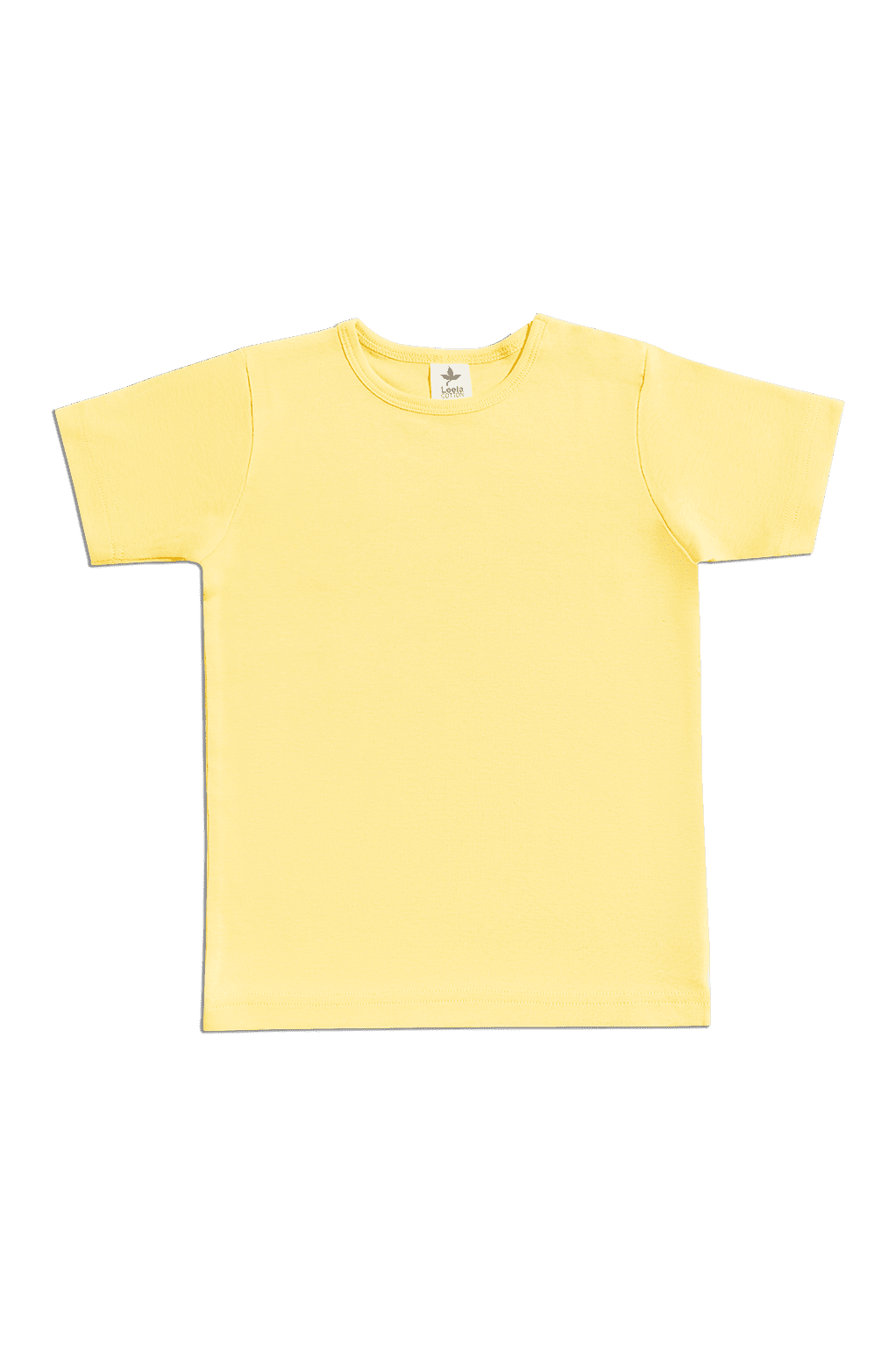 2010ZG | Kinder Basic Kurzarmshirt - Zitronengelb