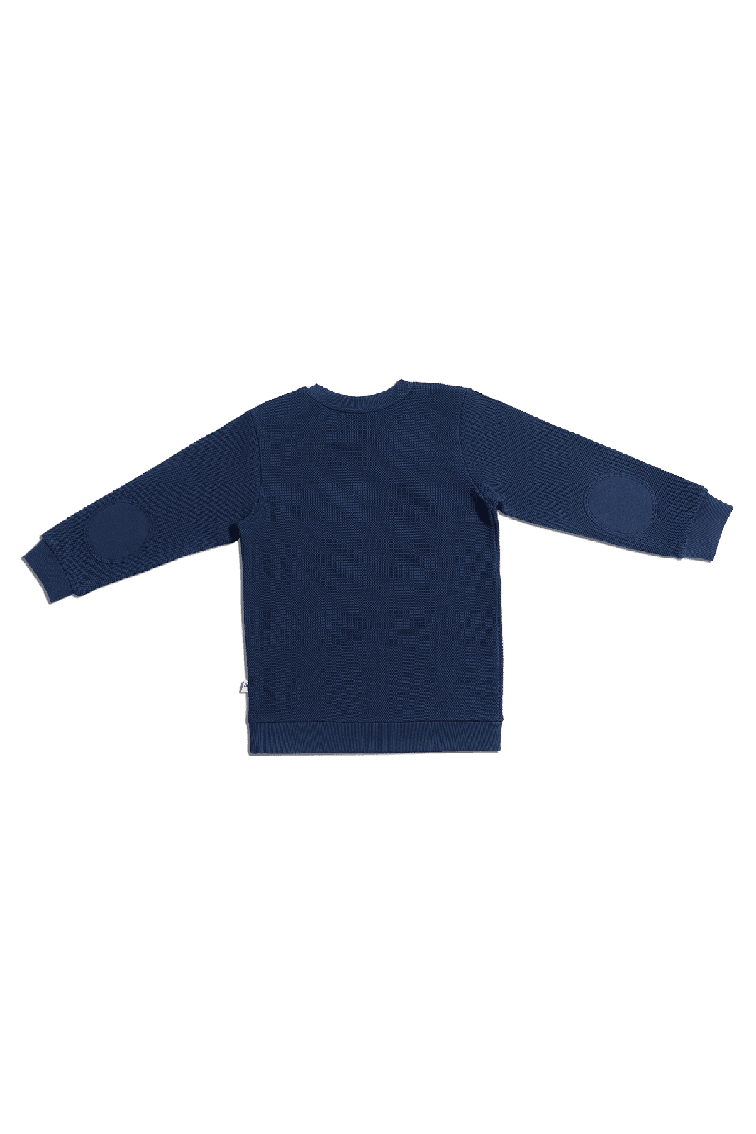 2017 ID | Kinder Piqué-Basic Sweatshirt - Indigo