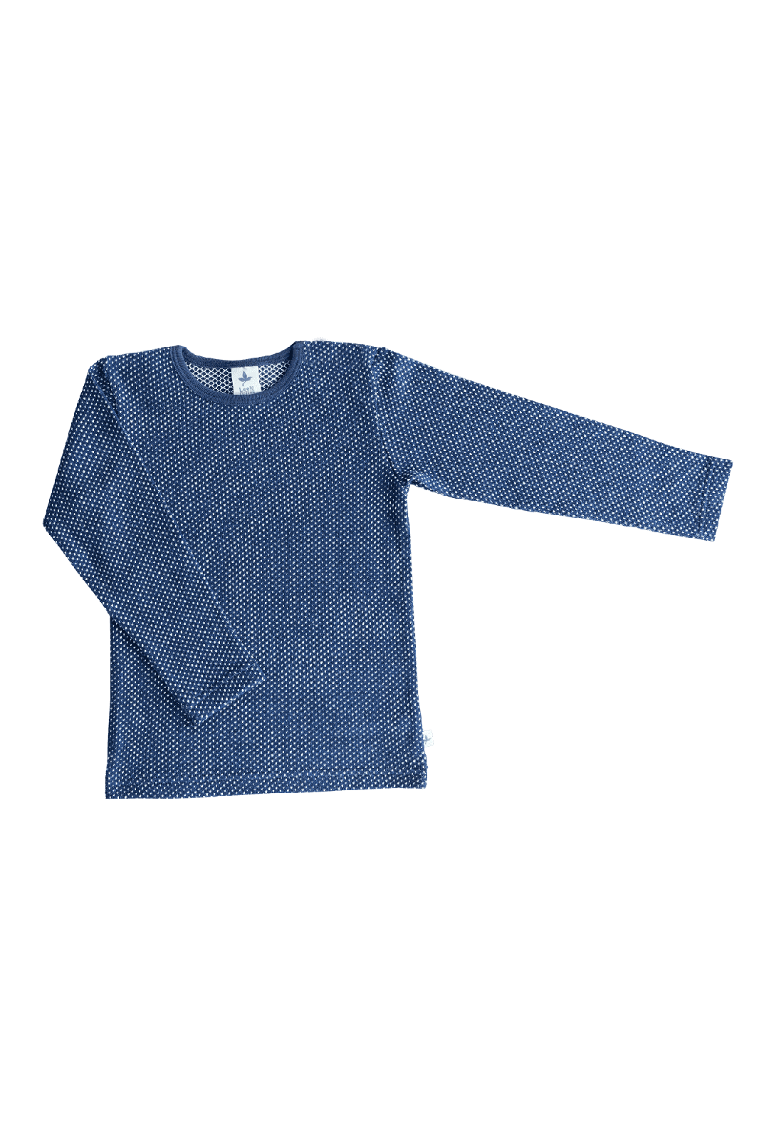 2018 PIN | Kinder Basic Kurzarmshirt - Indigo/Naturweiss