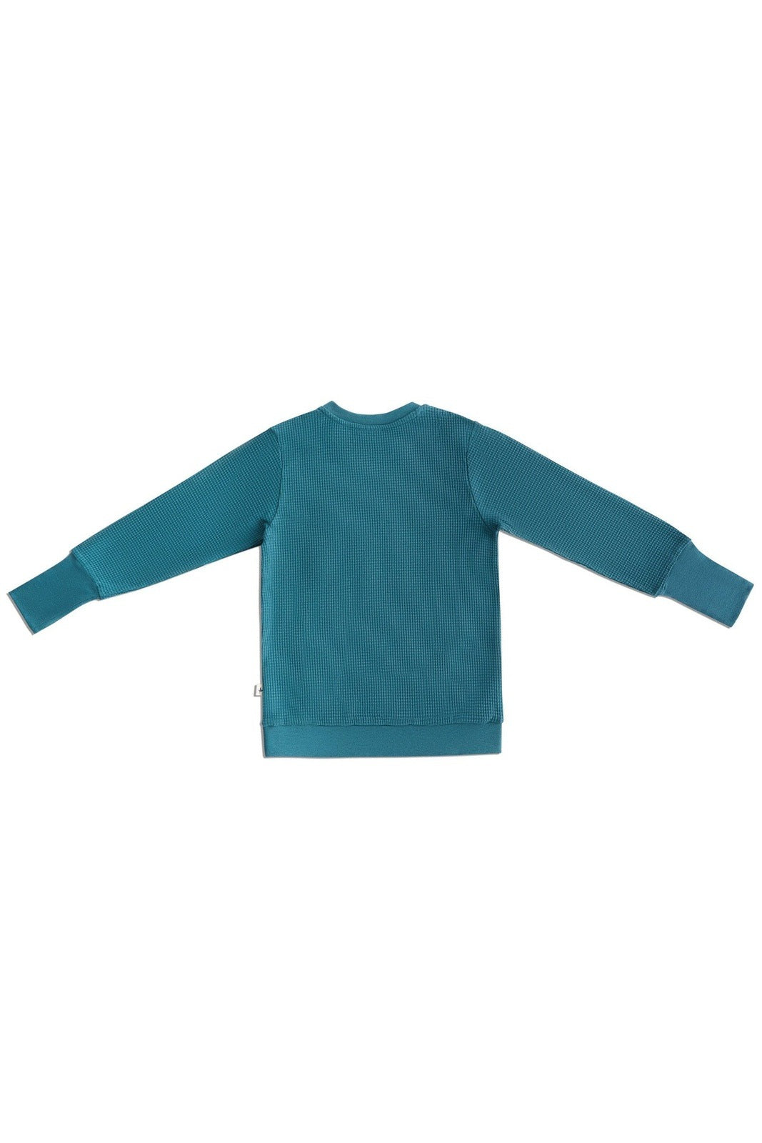 2021 TN | Kinder Waffelsweatshirt - Tanne