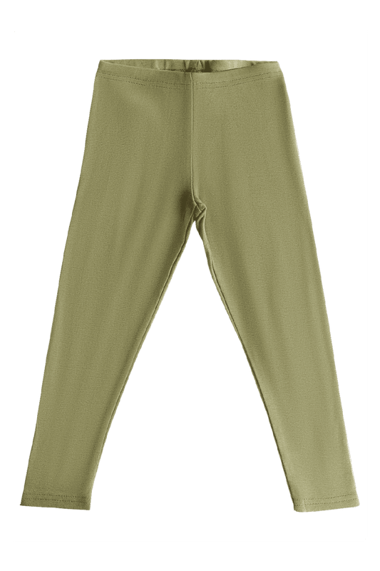 2051 OL | Kinder Leggings - Olivgrün