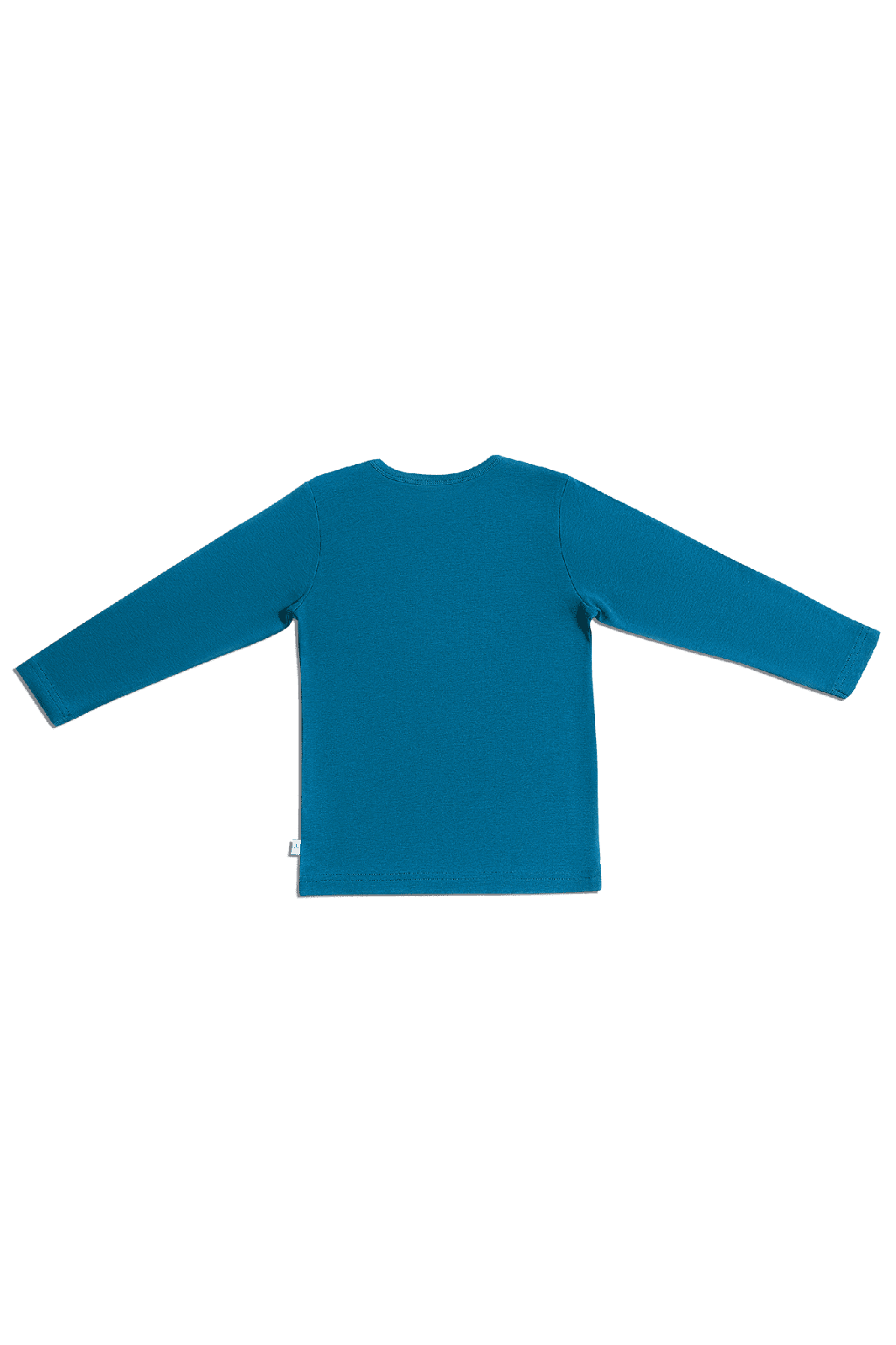 2060 DB | Kinder Basic Langarmshirt - Donaublau