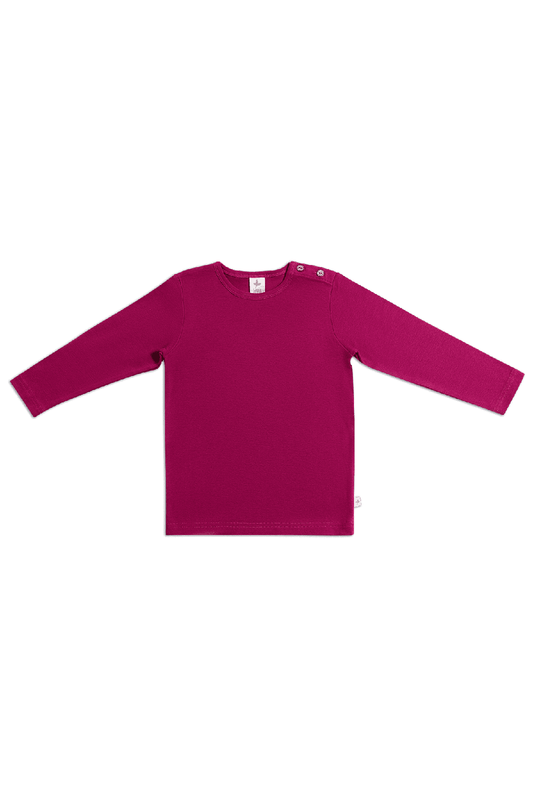 2060F | Kinder Basic Langarmshirt - Fuchsia