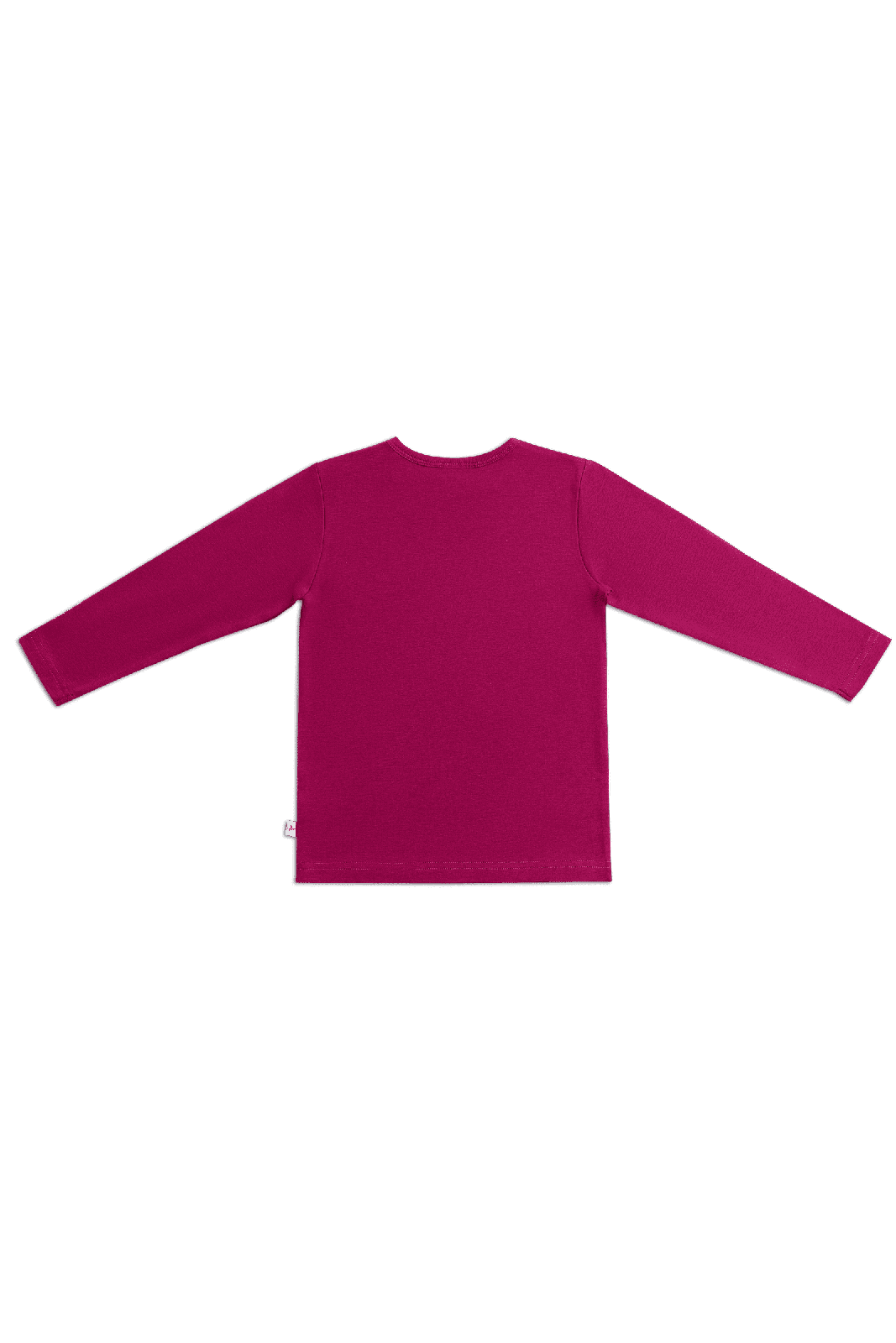 2060F | Kinder Basic Langarmshirt - Fuchsia