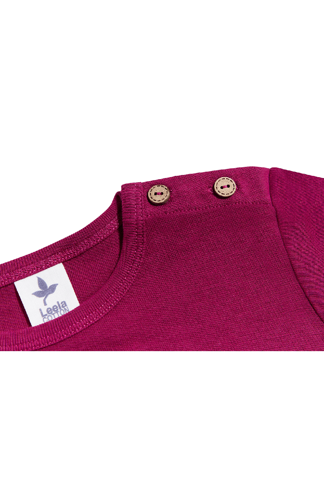 2060F | Kinder Basic Langarmshirt - Fuchsia