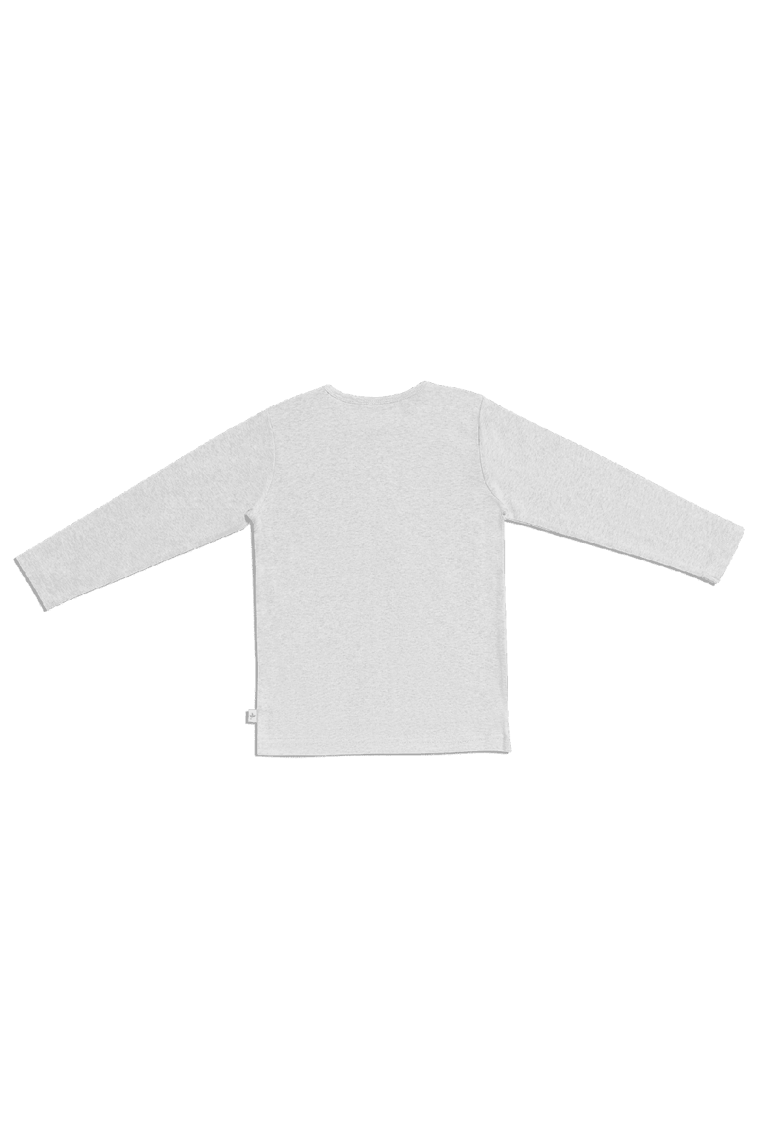 2060GM | Kinder Basic Langarmshirt - Grau-Melange