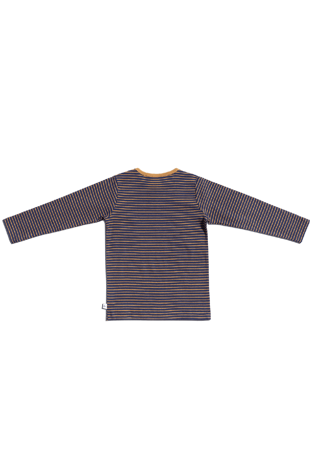 2060 INI | Kinder Basic Langarmshirt - Indigo-Ingwer